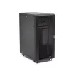 StarTech.com 4-Post 32U servera skapis, slēdzams 19 inch datu skapis datoru/AV/IT aprīkojumam, biroja/mājas tīkla skapis ar riteņiem un regulējamām montāžas sliedēm
