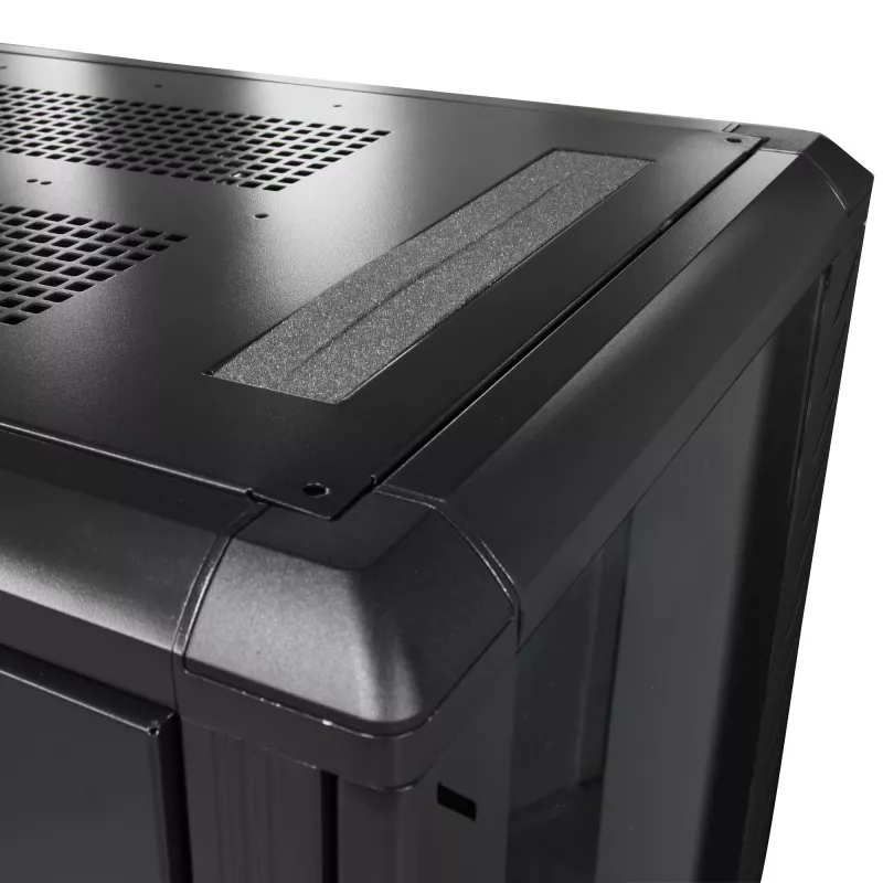 StarTech.com 4-Post 32U servera skapis, slēdzams 19 inch datu skapis datoru/AV/IT aprīkojumam, biroja/mājas tīkla skapis ar riteņiem un regulējamām montāžas sliedēm