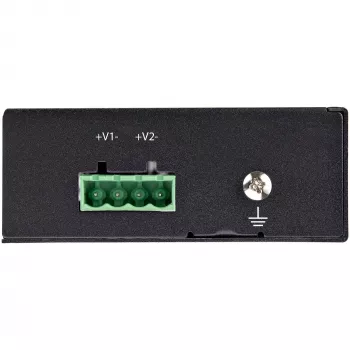 StarTech.com Rūpnieciskais Gigabitu PoE Sadalītājs - 90W Augstas Jaudas PoE+++ Sadalītājs - 12-48V DC Sadalītājs 802.3bt - LAN/RJ45 Ultra PoE uz Līdzstrāvas Adapteris - -40°C līdz +75°C
