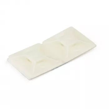 StarTech.com 100 gab. kabeļu saites stiprinājumi ar līmlenti 4,6 mm platām saitēm