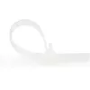 StarTech.com 5 collu (12 cm) atkārtoti lietojamas kabeļu saites - 7 mm platas, 30 mm saišķa diametrs, 22 kg stiepes izturība, neilona saites, iekštelpām/ārtelpām, 94V-2/UL sertificēts, 100 iepakojums - baltas