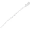 StarTech.com 4 collu (10 cm) kabeļu saites ar montāžas caurumu - 1/16 collu (2 mm) platas, 7/8 collu (24 mm) saišķa diametrs, 18 mārciņu (8 kg) stiepes izturība, Nylon 66 pašbloķējošās saites ar skrūvju caurumu, UL sertificēts, 100 iepakojumā