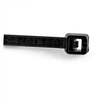 StarTech.com 1000 gab. 6 collu (15 cm) kabeļu saites - 1/8 collu (3,6 mm) platas, 1-3/8 collu (39 mm) saišķa diametrs, 40 mārciņu (18 kg) stiepes izturība, neilona pašbloķējošās rāvējslēdzēja saites ar izliektu galu, UL sertificēts, melns - TAA