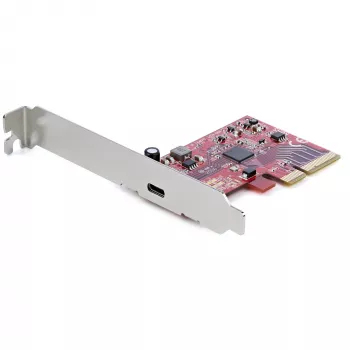 StarTech.com 1-Port USB 3.2 Gen 2x2 PCIe karte, USB-C 20Gbps SuperSpeed PCI Express 3.0 x4 kontrollera karte, USB Type-C adaptera karte, tikai dati, Windows/macOS/Linux, TAA