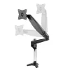 StarTech.com Galda monitora roka vienam VESA displejam līdz 32 collām vai 49 collu īpaši platam 8kg/17.6lb - pilna kustība, šarnīrsavienojums un augstuma regulēšana - C-skava, caurums - viena monitora roka