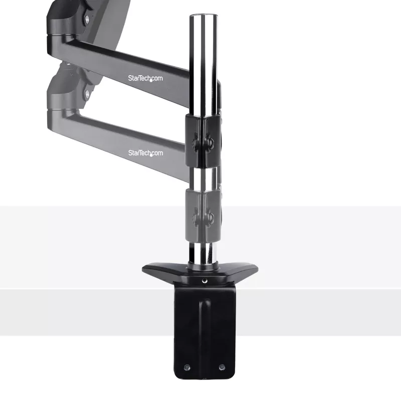 StarTech.com Galda monitora roka vienam VESA displejam līdz 32 collām vai 49 collu īpaši platam 8kg/17.6lb - pilna kustība, šarnīrsavienojums un augstuma regulēšana - C-skava, caurums - viena monitora roka