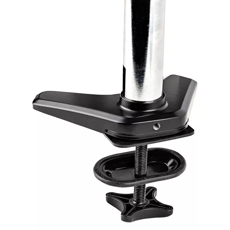 StarTech.com Galda monitora roka vienam VESA displejam līdz 32 collām vai 49 collu īpaši platam 8kg/17.6lb - pilna kustība, šarnīrsavienojums un augstuma regulēšana - C-skava, caurums - viena monitora roka