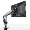 StarTech.com Galda monitora roka vienam VESA displejam līdz 32 collām vai 49 collu īpaši platam 8kg/17.6lb - pilna kustība, šarnīrsavienojums un augstuma regulēšana - C-skava, caurums - viena monitora roka
