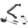 StarTech.com Galda monitora roka vienam VESA displejam līdz 32 collām vai 49 collu īpaši platam 8kg/17.6lb - pilna kustība, šarnīrsavienojums un augstuma regulēšana - C-skava, caurums - viena monitora roka