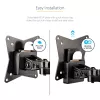 StarTech.com Galda monitora roka vienam VESA displejam līdz 32 collām vai 49 collu īpaši platam 8kg/17.6lb - pilna kustība, šarnīrsavienojums un augstuma regulēšana - C-skava, caurums - viena monitora roka