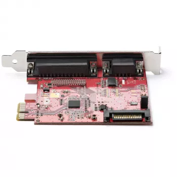 StarTech.com PCIe karte ar seriālo un paralēlo portu - PCI Express kombinētā adaptera karte ar 1x DB25 paralēlo portu un 1x RS232 seriālo portu - paplašināšanas/kontroliera karte - PCIe printera karte