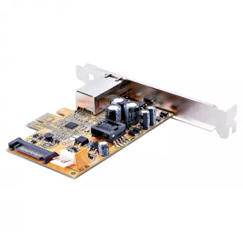 StarTech.com 1 Porta 2.5Gbps PoE tīkla karte, PCIe Ethernet karte ar RJ45, 30W 802.3at PoE NIC galddatoriem/serveriem, tīkla PoE LAN adapteris ar zema profila kronšteinu, NBaseT, Windows/Linux