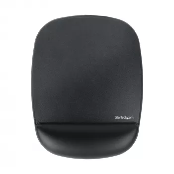 StarTech.com Peles paliktnis ar plaukstas balstu, 17x18x2 cm, ergonomisks, ar želejas pildījumu, neslīdoša pamatne
