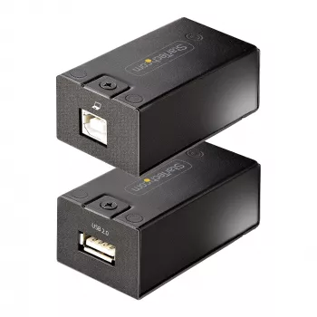 StarTech.com USB 2.0 pagarinātājs 150m (492ft) pa Cat5e/Cat6 Ethernet kabeli, ārēji barots USB pagarinātājs caur RJ45/tīkla kabeli