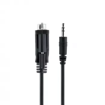 StarTech.com 1m DB9 vīriešu uz 3.5mm seriālais kabelis RS232 projektoru, digitālo izkārtņu un TV kalibrēšanai