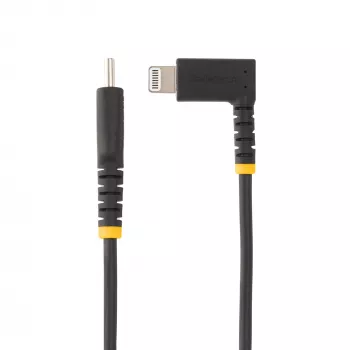 StarTech.com RUSB2CLTMM1MR mobilā telefona kabelis Melns 1 m USB C Lightning