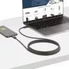 StarTech.com 6ft (2m) aktīvs Thunderbolt 4 kabelis, 40Gbps, 100W enerģijas piegāde, 4K/8K video, Intel sertificēts Thunderbolt kabelis - saderīgs ar USB4/Thunderbolt 4/USB 3.2/USB Type-C/DisplayPort/Thunderbolt 3