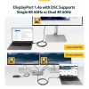 StarTech.com 6ft (2m) aktīvs Thunderbolt 4 kabelis, 40Gbps, 100W enerģijas piegāde, 4K/8K video, Intel sertificēts Thunderbolt kabelis - saderīgs ar USB4/Thunderbolt 4/USB 3.2/USB Type-C/DisplayPort/Thunderbolt 3