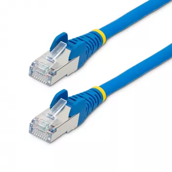 StarTech.com 7,5 m CAT6a Ethernet kabelis - Zils - LSZH - 10GbE 500MHz 100W PoE++ - S/FTP - Bezķēdes RJ-45 ar sprieguma samazinātājiem