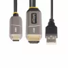StarTech.com 50ft (15.2m) USB-C uz HDMI 2.0 aktīvais optiskais kabelis (AOC), 4K 60Hz, CL3, vienvirziena USB Type-C uz HDMI adaptera kabelis