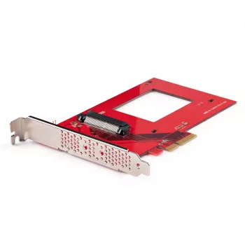 StarTech.com U.3 uz PCIe adaptera karte, PCIe 4.0 x4 adapteris 2,5 collu U.3 NVMe SSD diskiem, SFF-TA-1001 PCI Express paplašināšanas karte galddatoriem/serveriem, TAA atbilstoša - OS neatkarīga