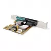 StarTech.com 2-portu PCI Express seriālā interfeisa karte, divu portu PCIe uz RS232 (DB9) seriālā karte, 16C1050 UART, zema/pilna profila kronšteini, COM saglabāšana, Windows/Linux
