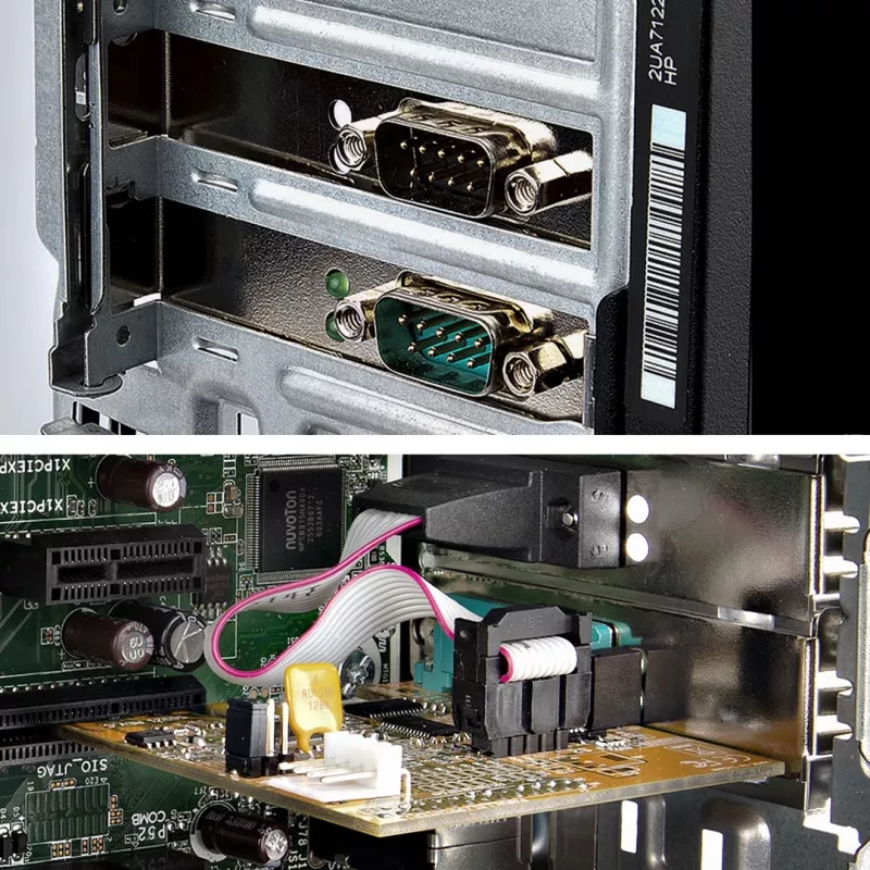 StarTech.com 2-portu PCI Express seriālā interfeisa karte, divu portu PCIe uz RS232 (DB9) seriālā karte, 16C1050 UART, zema/pilna profila kronšteini, COM saglabāšana, Windows/Linux