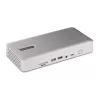 StarTech.com Universālā USB4 un Thunderbolt 4 dokstacija, četri ekrāni Windows, divi ekrāni MacBook, HDMI DP doks ar 98W klēpjdatora uzlādi