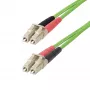 StarTech.com 2m LC-LC OM5 daudzmodu optiskās šķiedras kabelis, 50/125µm duplekss LOMMF, VCSEL, 40G/100G, LSZH