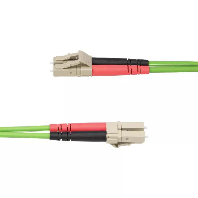 StarTech.com 2m LC-LC OM5 daudzmodu optiskās šķiedras kabelis, 50/125µm duplekss LOMMF, VCSEL, 40G/100G, LSZH