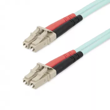 StarTech.com 20m LC/UPC uz LC/UPC OM4 daudzmodu optiskās šķiedras kabelis, 50/125µm LOMMF/VCSEL, 100G, zemi zudumi - LSZH