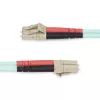 StarTech.com 25m (82ft) LC/UPC–LC/UPC OM4 daudzmodu optiskās šķiedras kabelis, 50/125µm LOMMF/VCSEL, 100G, zemi ievietošanas zudumi, LSZH apvalks