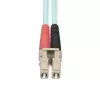 StarTech.com 25m (82ft) LC/UPC–LC/UPC OM4 daudzmodu optiskās šķiedras kabelis, 50/125µm LOMMF/VCSEL, 100G, zemi ievietošanas zudumi, LSZH apvalks