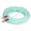 StarTech.com 25m (82ft) LC/UPC–LC/UPC OM4 daudzmodu optiskās šķiedras kabelis, 50/125µm LOMMF/VCSEL, 100G, zemi ievietošanas zudumi, LSZH apvalks