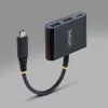 StarTech.com USB-C uz HDMI daudzportu adapteris ar 140W PD uzlādi, 4K 60Hz HDMI, USB 5Gbps centrmezgls, mini doks MacBook / Dell / Thinkpad / HP / iPad / planšetdatoriem