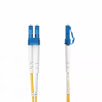 StarTech.com 50m LC-LC (UPC) OS2 viens režīms duplekss optiskais kabelis, 9/125µm, 100G, liekumizturīgs, zems ievades zudums - LSZH