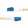 StarTech.com 50m LC-LC (UPC) OS2 viens režīms duplekss optiskais kabelis, 9/125µm, 100G, liekumizturīgs, zems ievades zudums - LSZH