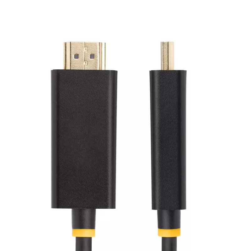 StarTech.com 2m DisplayPort–HDMI adaptera kabelis, 4K 60Hz ar HDR, DP uz HDMI 2.0b, aktīvs video pārveidotājs
