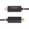 StarTech.com 2m DisplayPort–HDMI adaptera kabelis, 4K 60Hz ar HDR, DP uz HDMI 2.0b, aktīvs video pārveidotājs