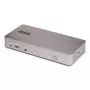 StarTech.com USB4 dokstacija trim monitoriem, 4K 60Hz HDMI/DisplayPort, 100W uzlāde, 2.5GbE, bezvadītāju