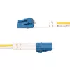 StarTech.com 25m (82ft) LC-SC (UPC) OS2 vienmoda dupleksa optiskā šķiedra kabelis, 9/125µm, 100G, lieces nejutīgs, zemi ievietošanas zudumi - LSZH šķiedras džempera vads