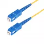 StarTech.com 100m (328ft) SC-SC (UPC) OS2 vienmodas vienšķiedras optiskās šķiedras kabelis, 9/125µm, 40G/100G, lieces nejutīgs, zems ievades zudums, LSZH