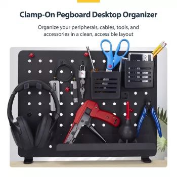 StarTech.com 1612B-DESK-PEGBOARD galda organizētājs, 1 gab.