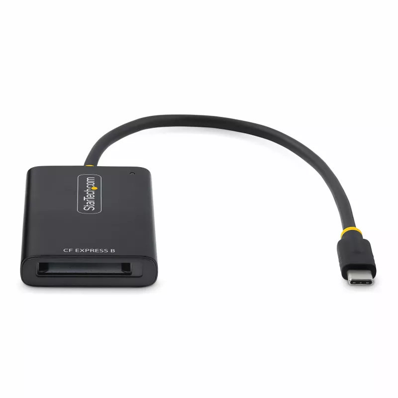 StarTech.com USB-C CFexpress Type B karšu lasītājs, USB 10Gbps, pārnēsājams atmiņas karšu lasītājs, USB Type-C uz CF Express 2.0 adapteris, darbojas ar jebkuru operētājsistēmu