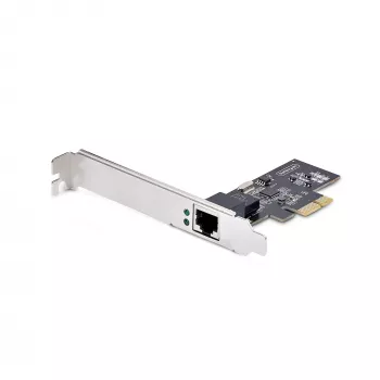 StarTech.com 1-Port 2.5Gbps NBASE-T PCIe tīkla karte, Intel® I225-V, viena porta datora tīkla karte, Ethernet MultiGigabit NIC, PCI Express servera LAN karte
