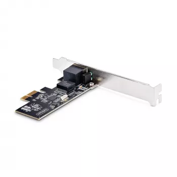 StarTech.com 1-Port 2.5Gbps NBASE-T PCIe tīkla karte, Intel® I225-V, viena porta datora tīkla karte, Ethernet MultiGigabit NIC, PCI Express servera LAN karte