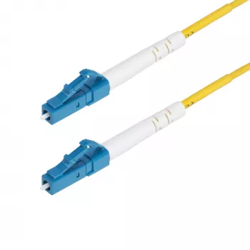 StarTech.com 3m LC-LC (UPC) OS2 viens režīms vienšķiedras optiskais kabelis, 9/125µm, 40G/100G, lieces nejutīgs, zems ievietošanas zudums - LSZH lēciena vads