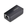 StarTech.com 1-Portu Gigabitu Tīkla Izolators, Kompakts In-line RJ45 Ethernet Savienotājs ar 4kV Galvanisko Izolāciju, IP40, DIN Sliežu Montāža, TAA Sertificēts