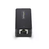 StarTech.com 1-Portu Gigabitu Tīkla Izolators, Kompakts In-line RJ45 Ethernet Savienotājs ar 4kV Galvanisko Izolāciju, IP40, DIN Sliežu Montāža, TAA Sertificēts