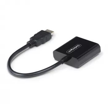 StarTech.com HDMI uz VGA aktīvais pārveidotājs, 1920x1080 (1080p), HDMI avots uz VGA monitoru/projektoru